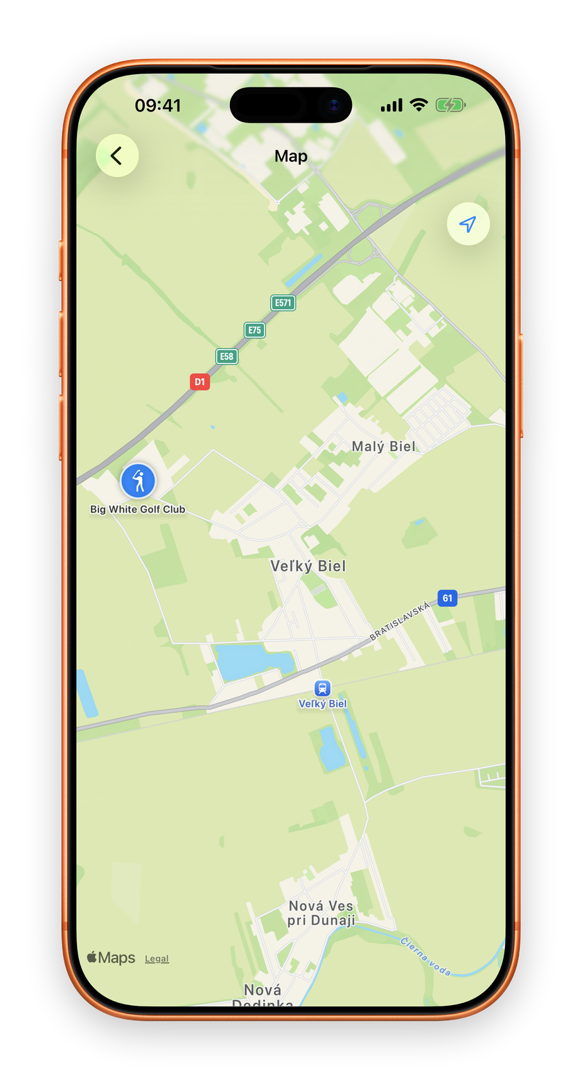 Podniky na mape